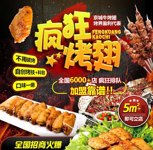 张店奥尔良烤翅